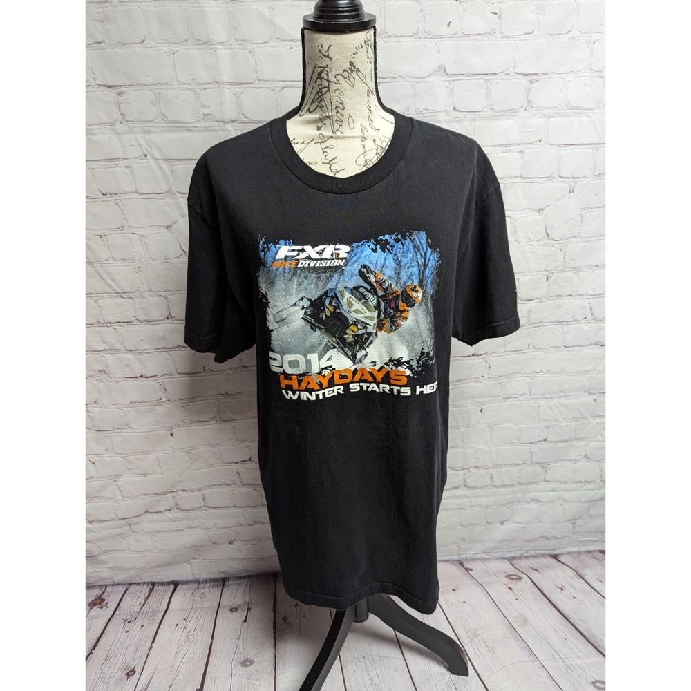 FXR Race Division graphic tee. Snowmobile. Medium. 865